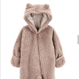 Baby Carter's Hooded Sherpa Pram